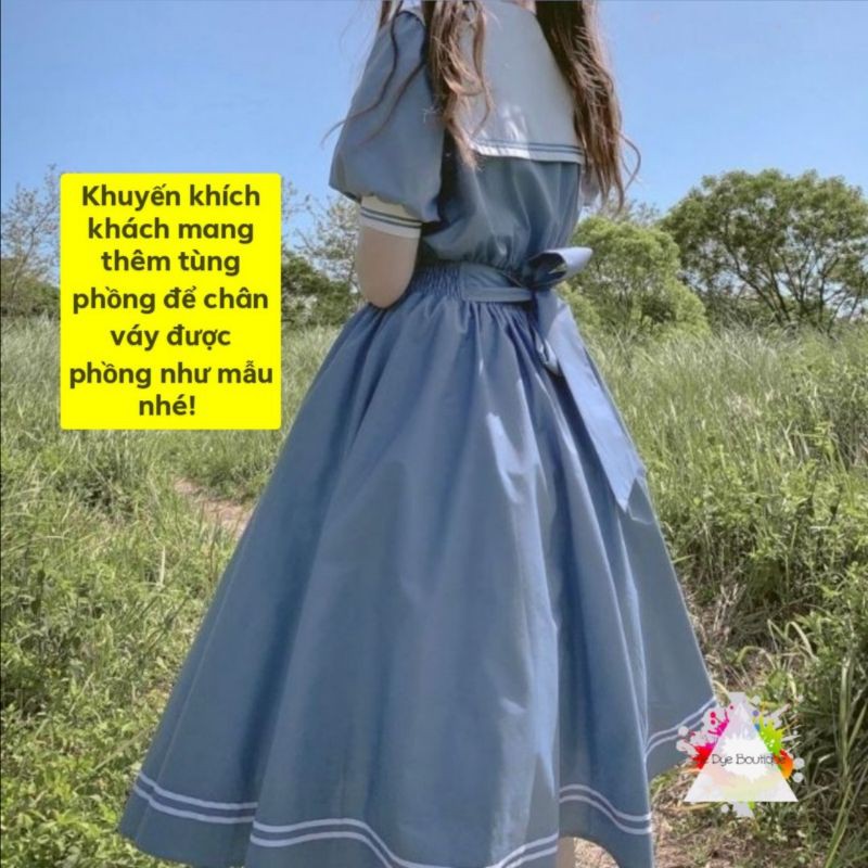 Đầm Lolita kiểu dáng nữ sinh thanh lịch ngọt ngào - Tie Dye Boutique 🌸