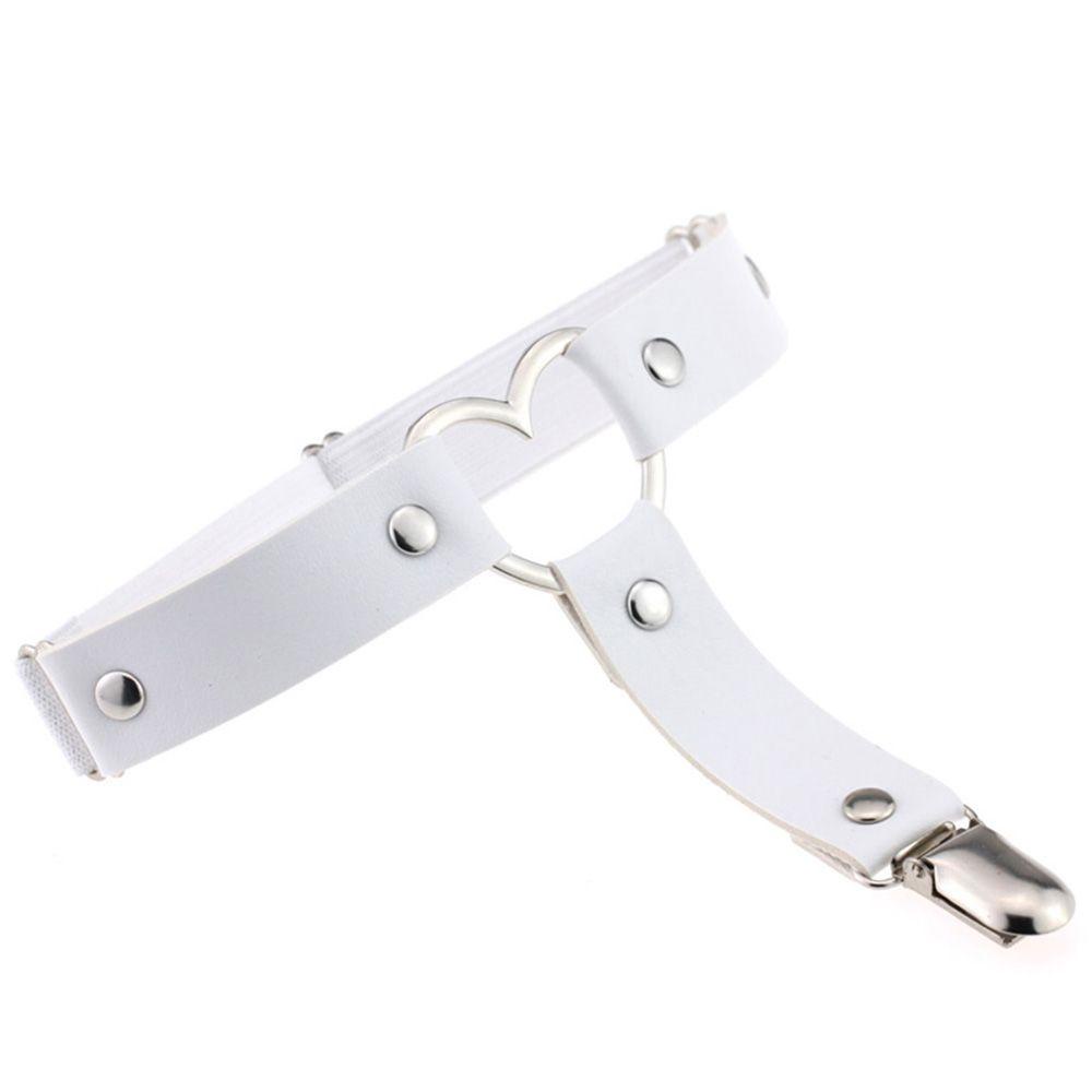 Thắt Lưng Da Phối Vòng Hình Trái Tim Gợi Cảm Phong Cách Harajuku Cho Nữ Back2L