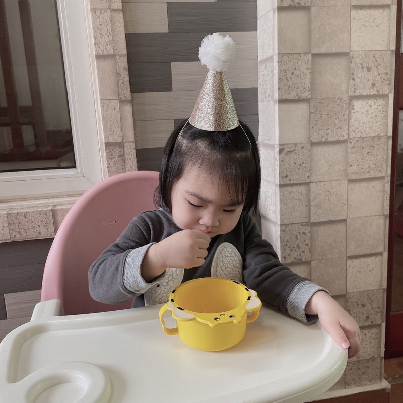Mũ chóp nhũ đội tiệc sinh nhật cho bé yêu