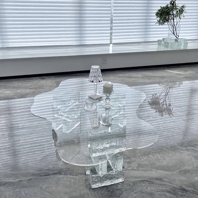 Bàn trà Acrylic trong suốt cao cấp - Ice Table
