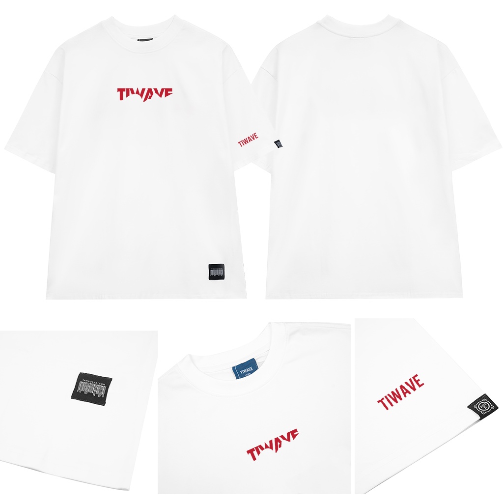 Áo Thun Cao Cấp Nam Nữ Form Rộng 100% Cotton 4 Chiều Vải Dày Mát Mẻ Local Brand Basic Tiwave - Chính Hãng