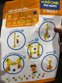 Bộ lego lắp ráp 5in1 cho bé