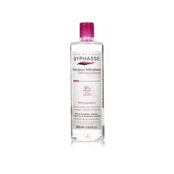 Nước Tẩy Trang BYPHASSE Solution Micerallaire Face 500ml