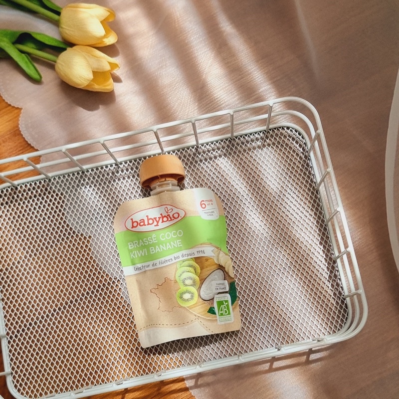 [BABYBIO] SỮA CHUA HỮU CƠ TÚI 85GR