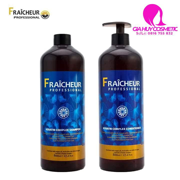 LẺ DẦU GỘI HOẶC DẦU XẢ FRAICHEUR KERATIN 500ML - 800ML