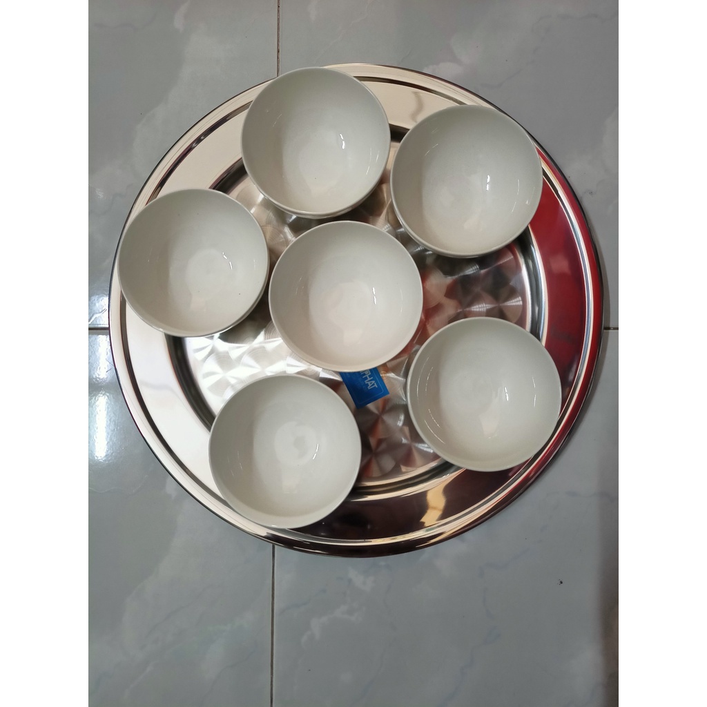 Mâm tròn inox 304 - BẢO THÀNH PHÁT - 40cm