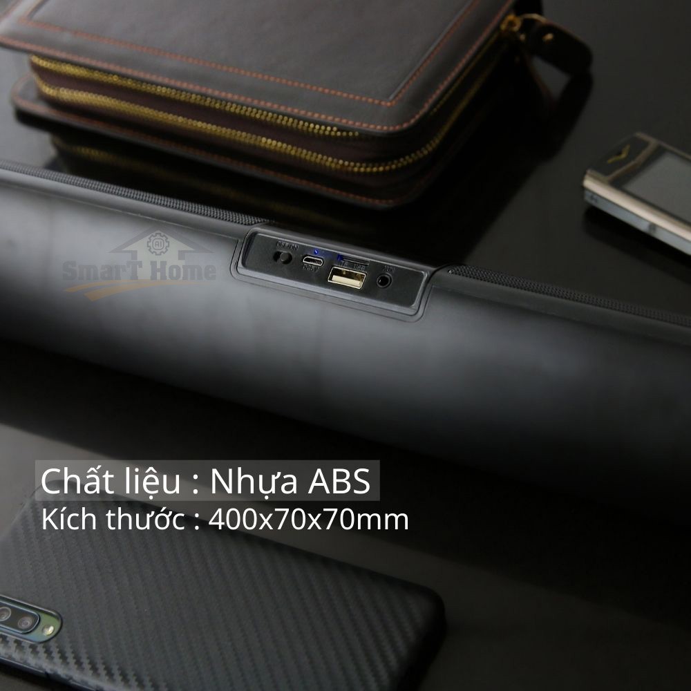 Loa Bluetooth Không Dây A2 Cao Cấp , Loa A2 Có Đèn, Đài FM, Hỗ Trợ Khe Cắm Thẻ Nhớ, Cổng AUX Kết Nối Máy Tính,TV