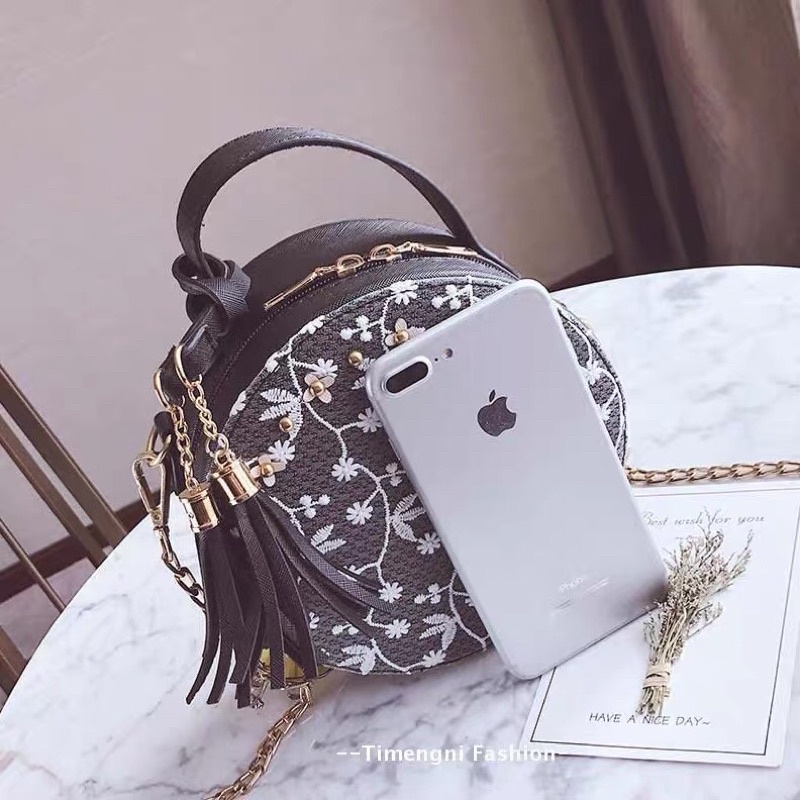 Túi tròn xinh xinh ❤️ Túi đeo chéo, đa phong cách