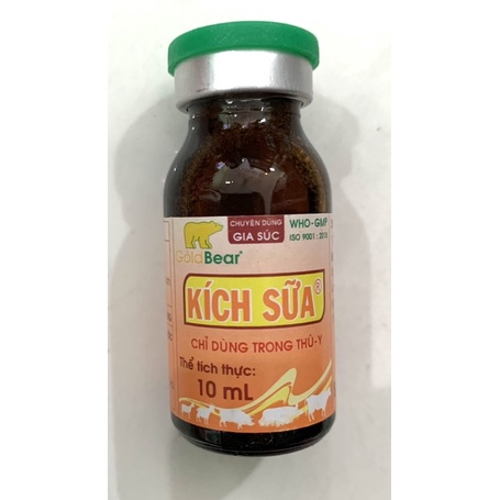 Kích sữa heo nái, trâu, bò, dê.