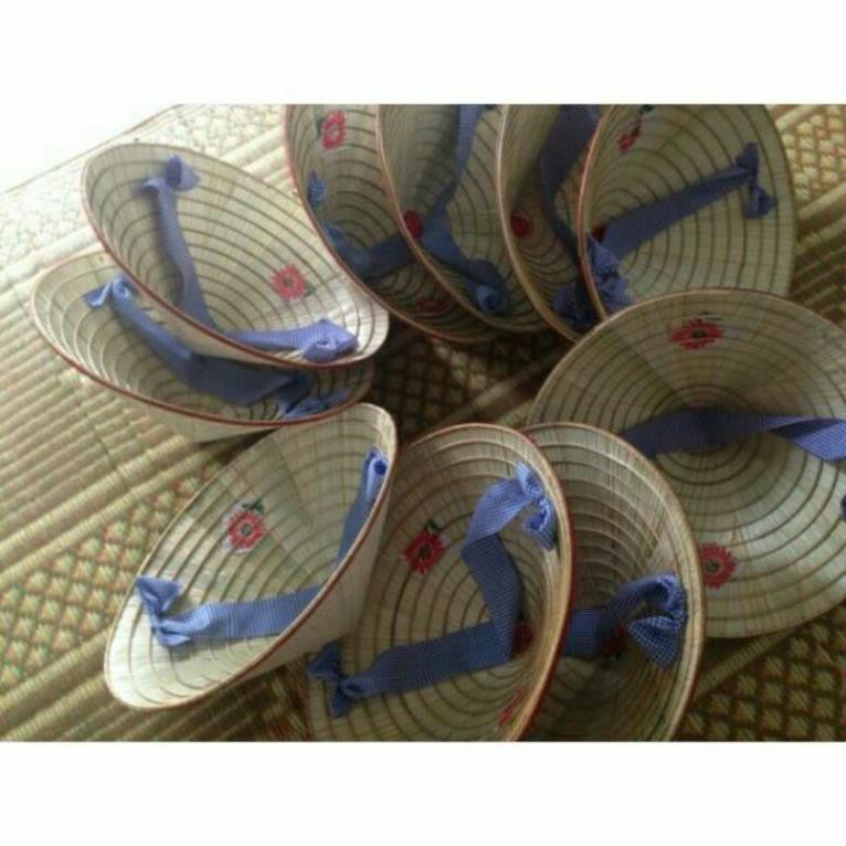 Nón lá trang trí size 6-40cm