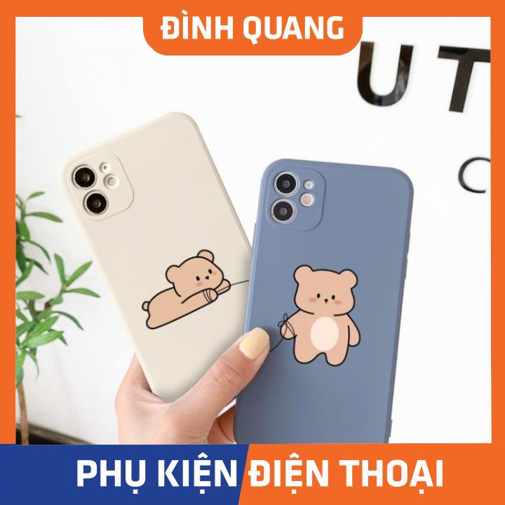 Ốp lưng iphone gấu buộc dây 6plus/6s/6splus/7/7plus/8/8plus/x/xr/xs/11/12/pro/max/plus/promax - ĐQ Store
