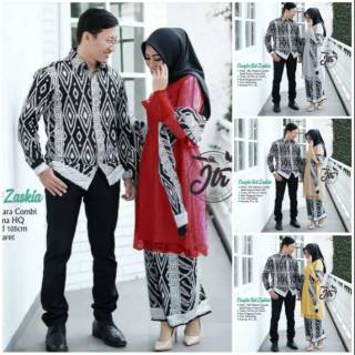 Cặp Đôi Maura Couple - Sania Ruffle Batik ori Ndoro jowi DNT Shopee Đảm Bảo An Toàn - Cặp Đôi A
