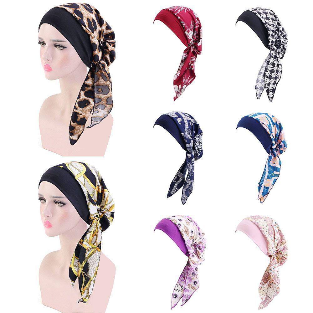 OKDEALS Mũ Turban Co Dãn Thời Trang Cho Nữ