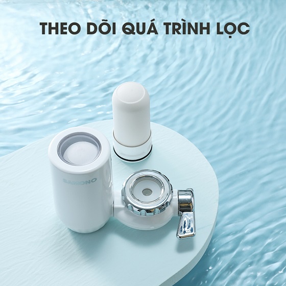 Đầu lọc nước tại vòi 5 lớp thay thế SW-WPW11 SAMONO SW-FEW11 - Hàng chính hãng