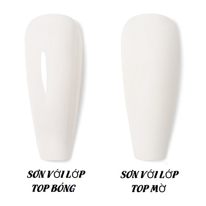 Sơn Gel AS Chai Đỏ Màu Trắng Nước Gạo 15ml