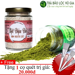 Combo Bột Trà Xanh + Bột Đậu Đỏ Vũ Gia