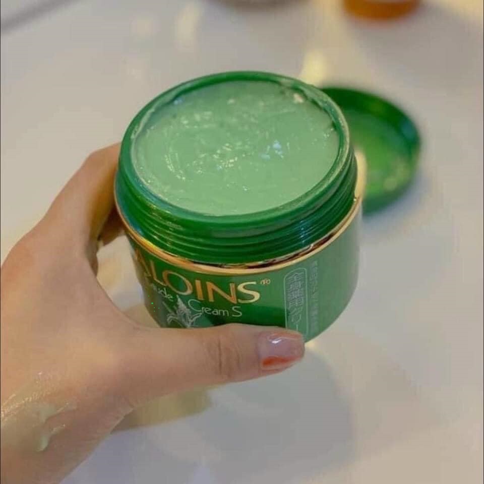 Kem dưỡng da lô hội Aloins Eaude Cream kem xanh dưỡng da toàn thân hàng Nhật Konni39