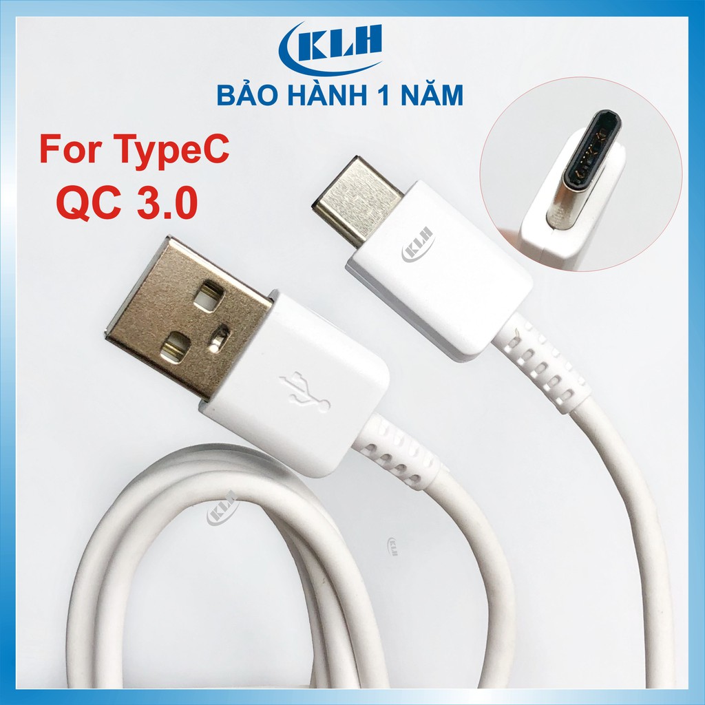 Cáp sạc type C samsung zin chuẩn các dòng Note hỗ trợ sạc nhanh Quick charger