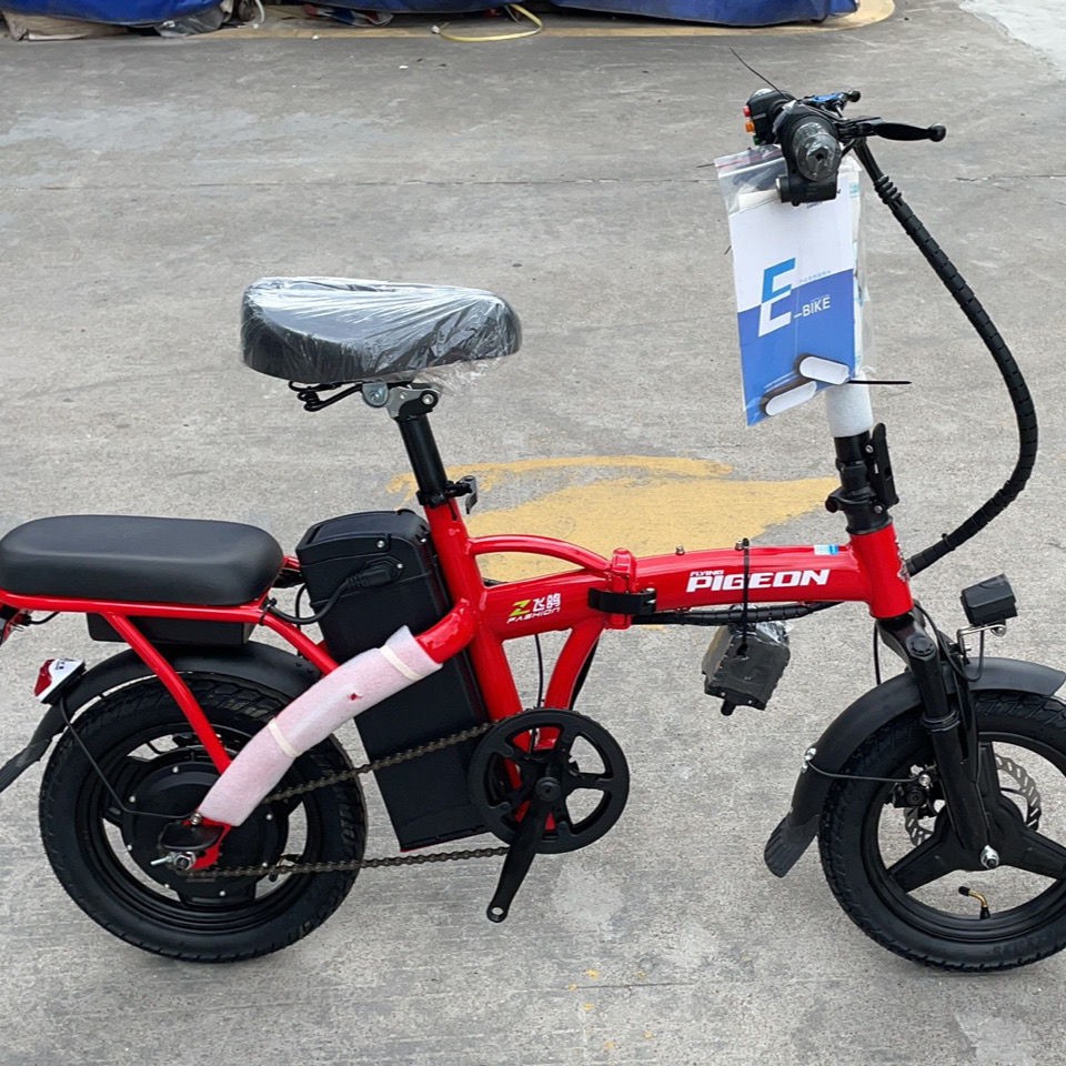 Trung Quốc bay chim bồ câu gấp xe điện xe đạp điện người lớn xe điện lái xe ô tô điện mini