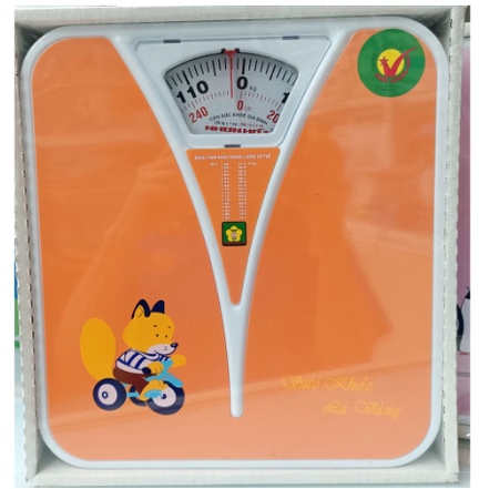 CÂN SỨC KHOẺ GIA ĐÌNH 120 KG  _ CÂN NHƠN HOÀ CHÍNH HÃNG  - CNSK-120