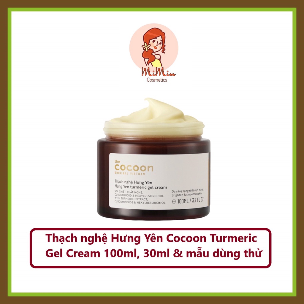 Thạch nghệ Hưng Yên Cocoon Turmeric Gel Cream