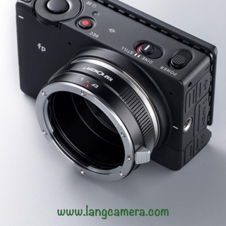 Ngàm chuyển EOS- SL hiệu K&F Concept (sử dụng lens EOS trên máy Lumix, Leica, Sigma ngàm L)