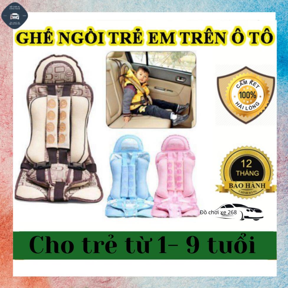 Đai ghế ngồi cho bé trẻ em trên xe hơi ô tô loại cao cấp