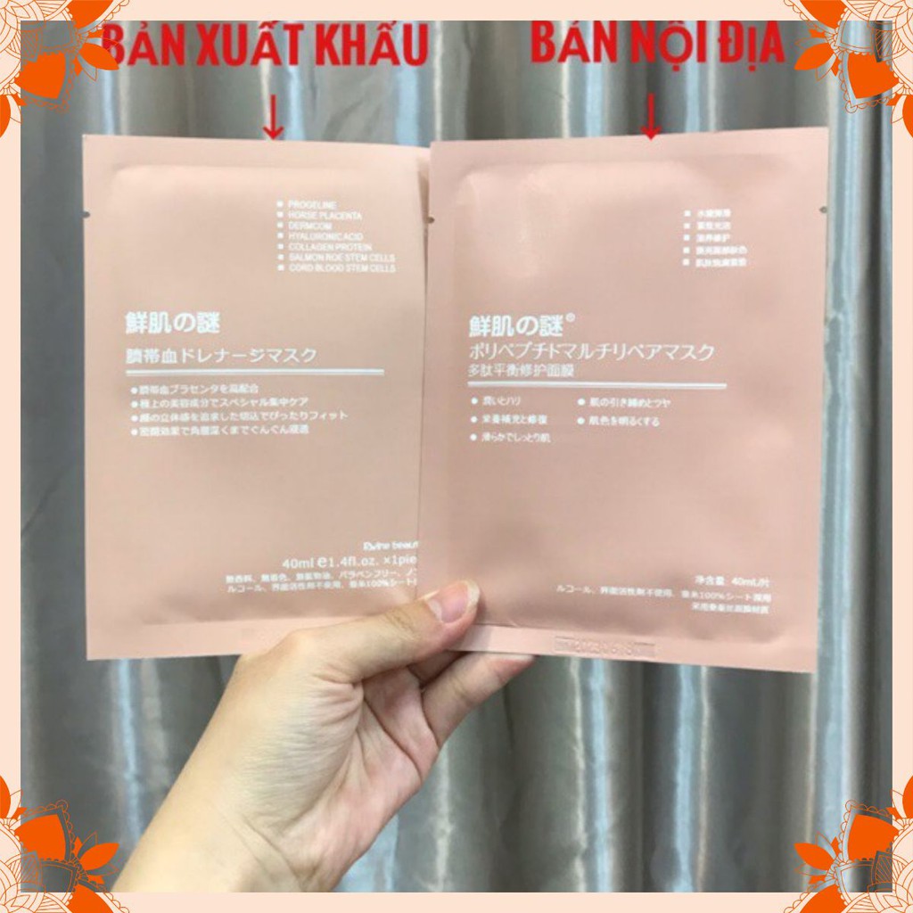 (rẻ vô địch) Mặt Nạ Tế Bào Gốc Nhau Thai Cuống Rốn Rwine Beauty