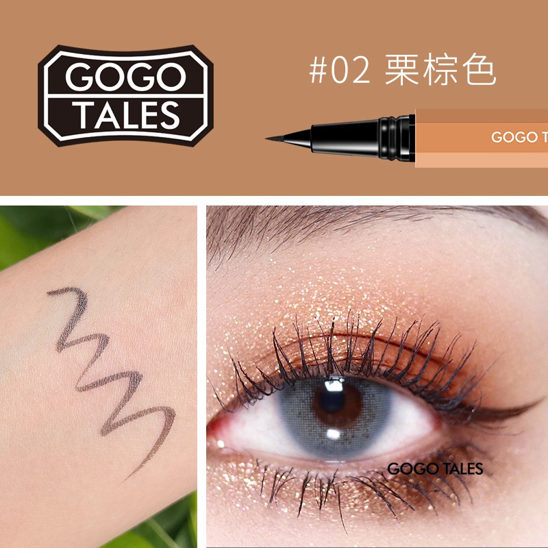 Bút kẻ mắt nước GOGO TALES chống nước cho người mới tập trang điểm Nội Địa Trung | BigBuy360 - bigbuy360.vn