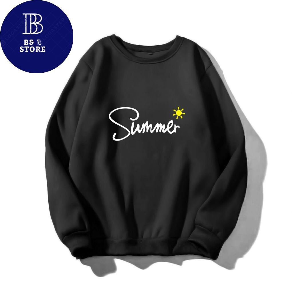 [ FREE_SHIP ] ÁO SWEATER NỈ UNISEX IN SWIMER ÁO FORM RỘNG NAM NỮ NHIỀU MÀU