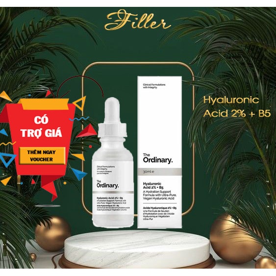 Serum B5 the ordinary - The Ordinary Hyaluronic Acid 2% + B5 30ml - Serum cấp ẩm Hya Acid B5