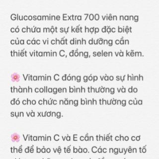 Bill kèm GLUCOSAMIN 700 hàng Đức