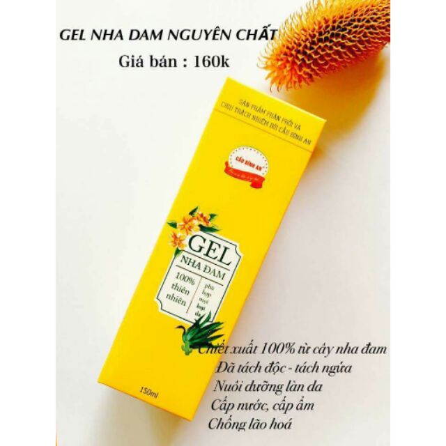 Gel nha đam Cầu Bình An chai 150ml