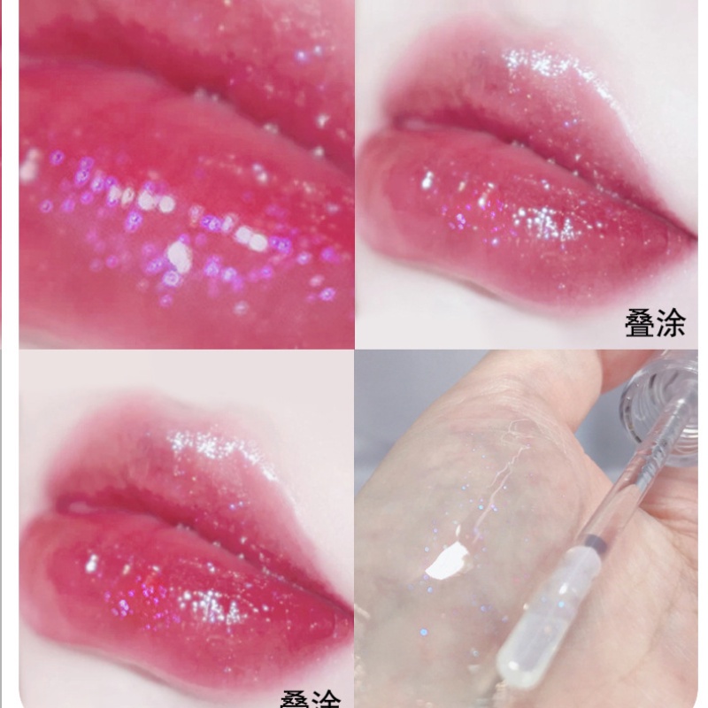 [Hàng mới về] Son bóng dưỡng ẩm màu sắc lấp lánh thời trang OMGA