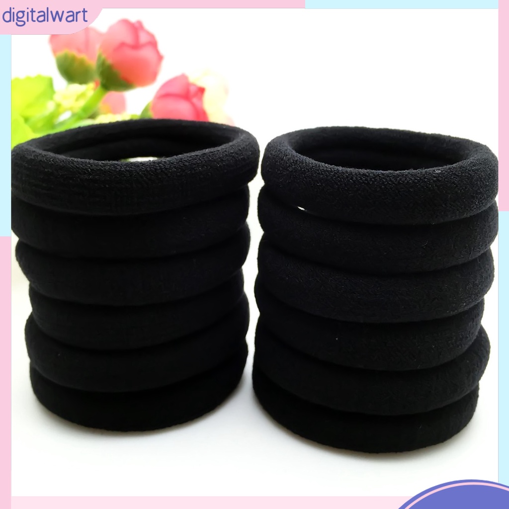 Set 20 Dây Buộc Tóc Co Giãn Đơn Giản Thời Trang Cho Nữ