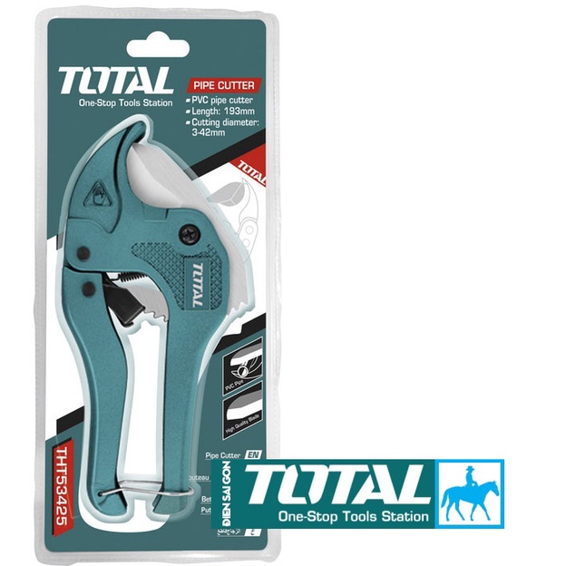 Total DAO KÉO CẮT ỐNG NHỰA PVC 193MM THT53425 THT534216