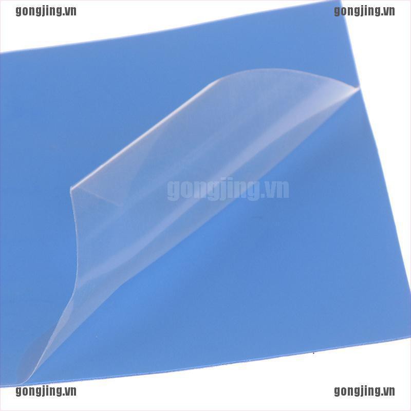 GJ 100mm*100mm*0.5mm GPU CPU Heatsink Cooling Conductive Silicone Pad Thermal Pad VN