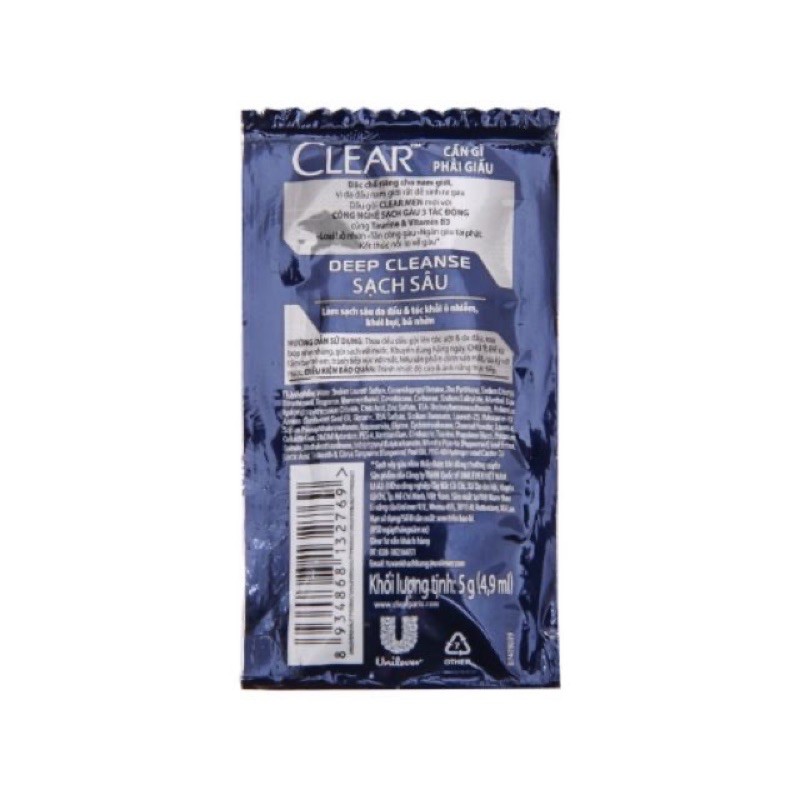 Dây clear men tặng ( mua 10 dây tặng 1 dây)