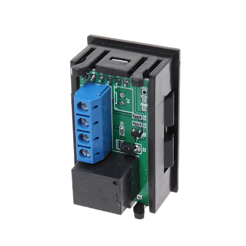 UKI  12V Timer Delay Relay Module Digital LED Display Cycle 0-999 Adjustable Relay