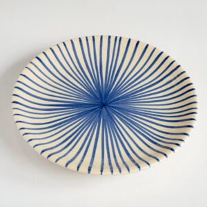 Đĩa - English round plate - Tuhu Ceramics