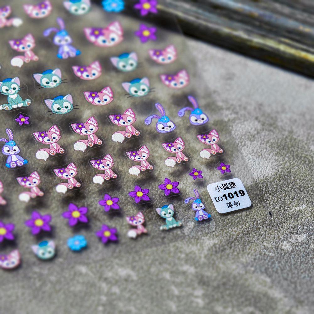 Miếng Dán Trang Trí Móng Tay DIY Họa Tiết Hoạt Hình 5D Xinh Xắn