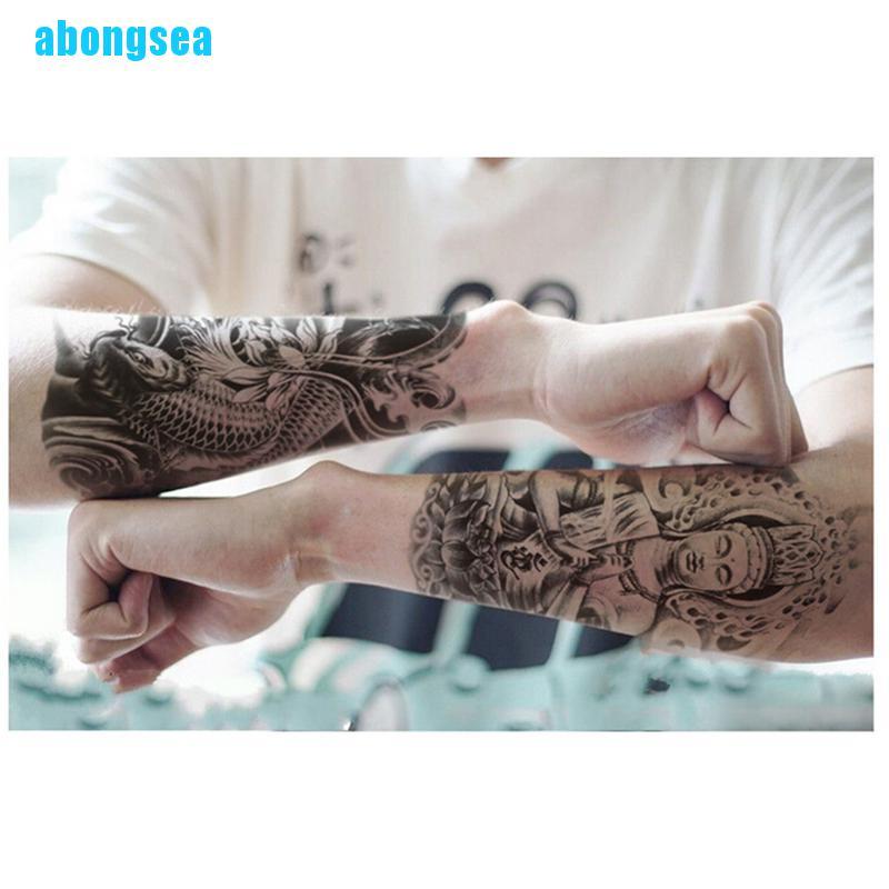 Abongsea Fashion New Magic Skull Tattoo Tattoos Flash Inspired Temporary Tattoo 1 Sheet