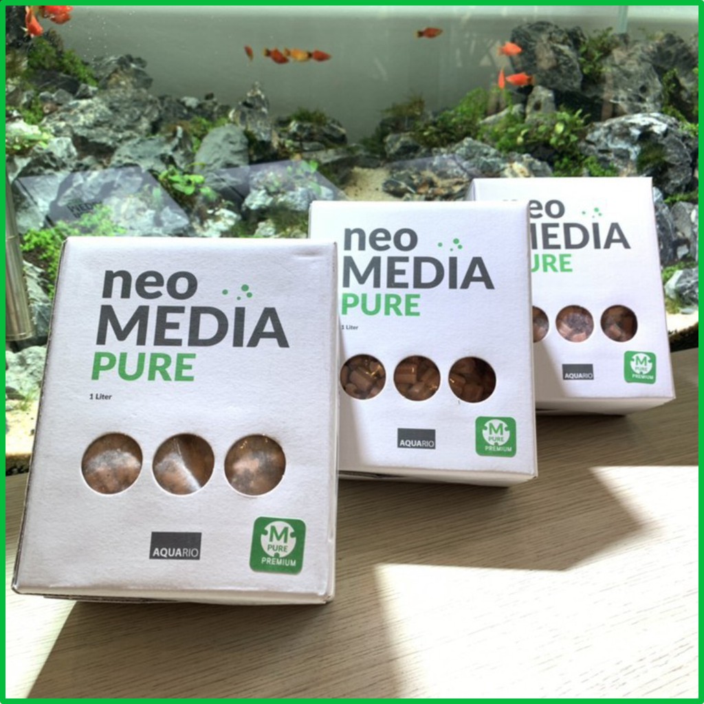 Vật liệu lọc NEO MEDIA PRENIUM cho Bể Thủy Sinh, Bể Cá Cảnh 100ml