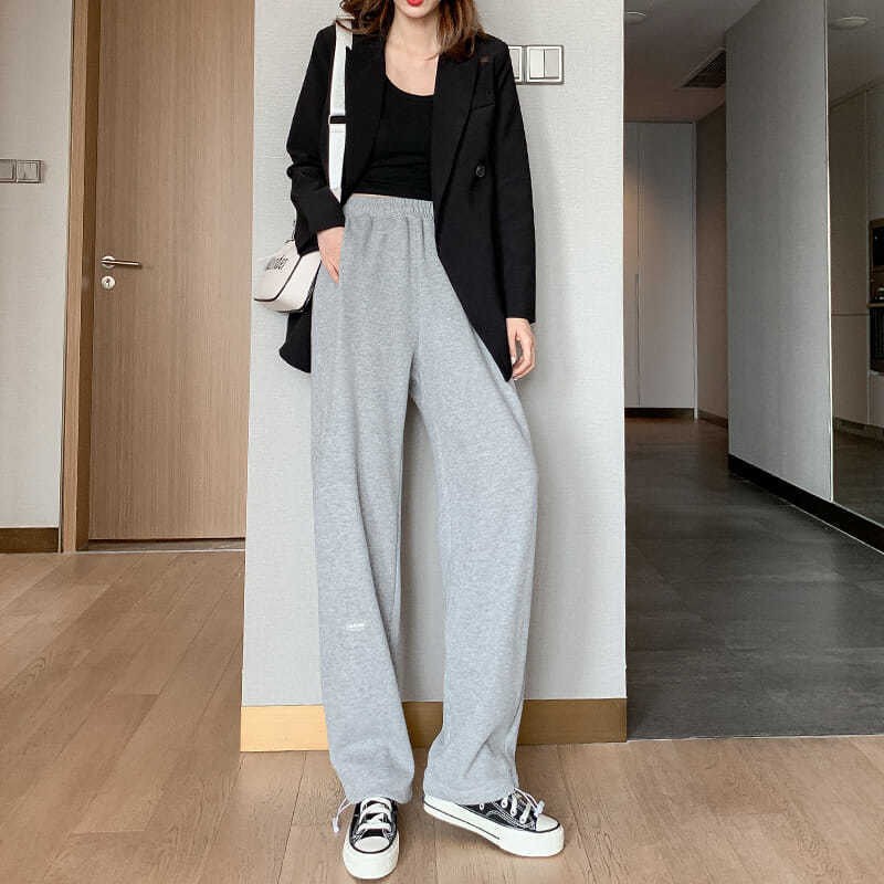 Quần Thể Thao Nữ Lưng Cao Ống Rộng Thời Trang 2021 | BigBuy360 - bigbuy360.vn