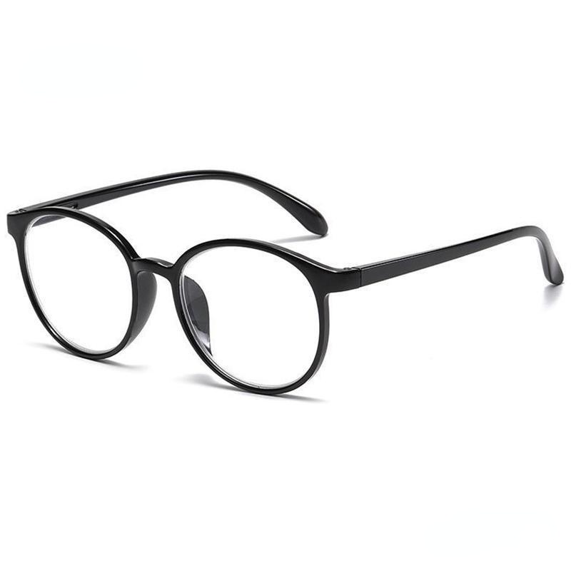 Mắt Kính Chống Bức Xạ Ánh Sáng Xanh Hình Oval Họa Tiết Da Báo Phong Cách Hàn Quốc Cho Nam Nữ