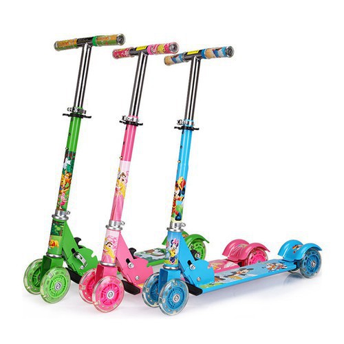 T6 Xe trượt Scooter có đèn led Tuyển Sỉ