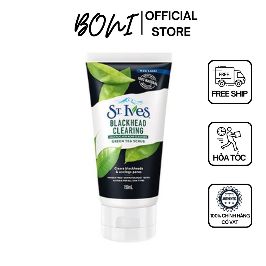 Sữa rửa mặt tẩy da chết STlves Mỹ 2 trong 1 - Dịu nhẹ, Trắng sáng, dưỡng da mềm mịn