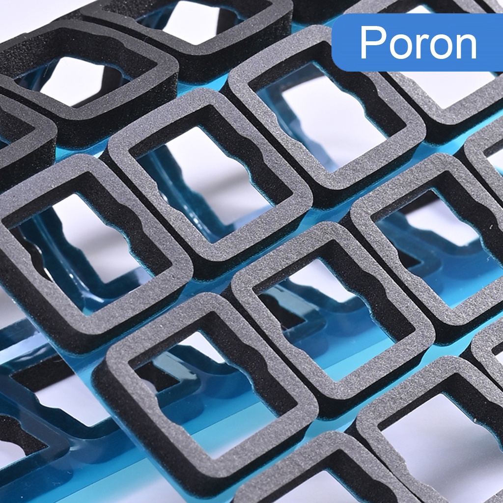 10 Miếng đệm Plate Foam chất liệu Poron EVA Kelowna dày 3.5mm giảm thiểu âm thanh switch bàn phím cơ DoDo Gear