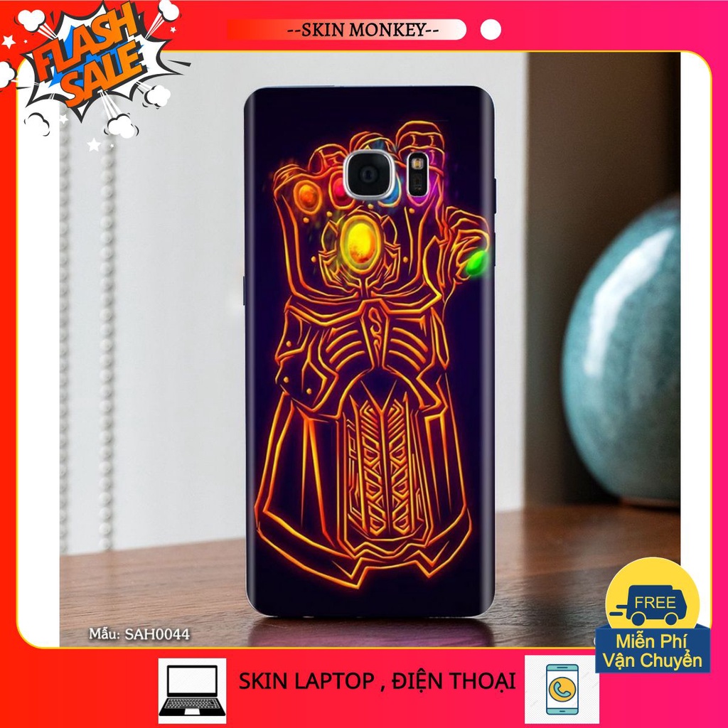 Miếng dán skin SamSung Galaxy Note 5 - in hình siêu anh hùng [ Nhiều hình ]