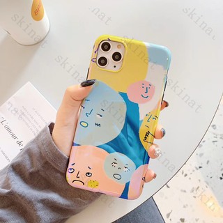 ốp điện thoại hình biểu tượng cảm xúc đáng yêu cho iphone11 pro xs max xr i8 i7 i6 plus